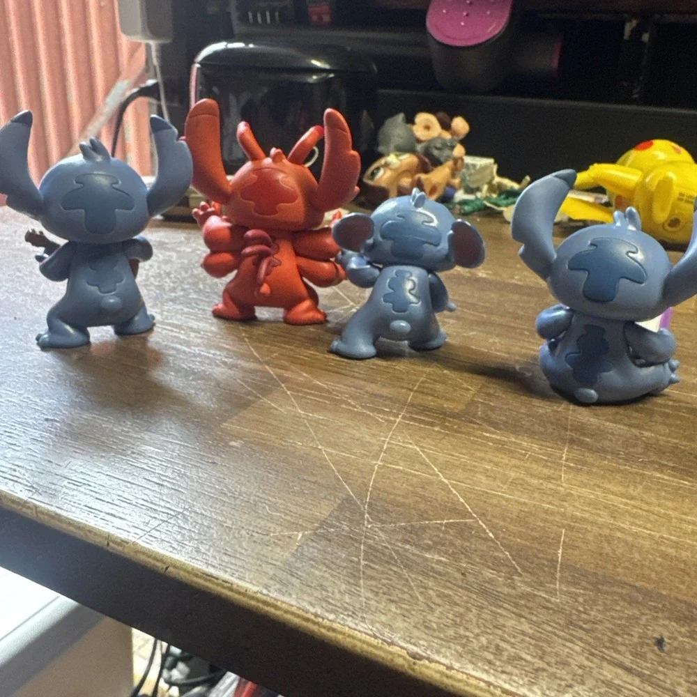 Disney Stitch Collectible Figure Set of 4